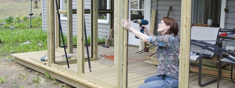 DIY Screened Porch System