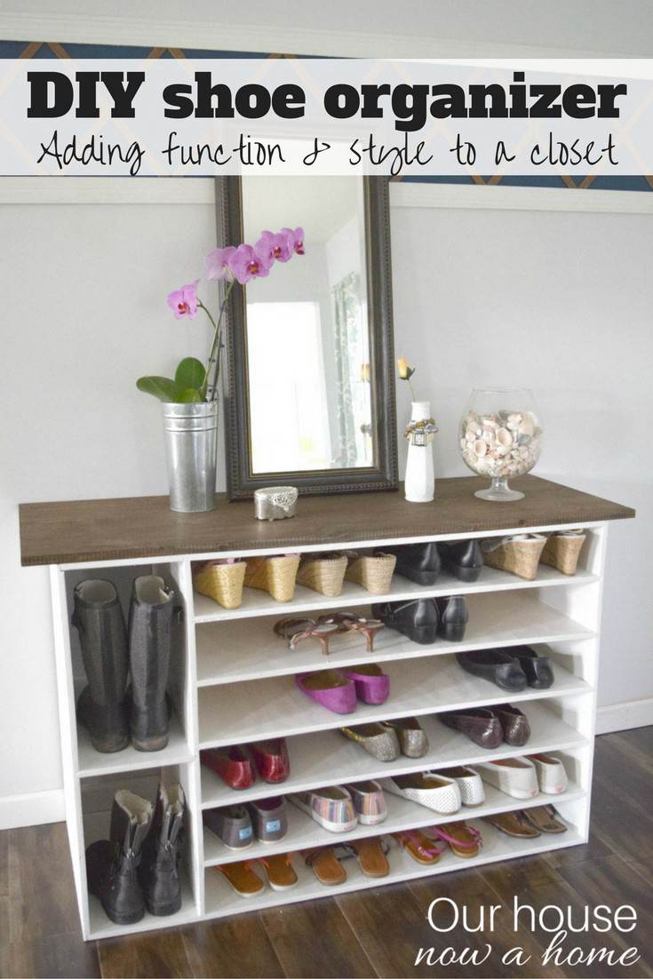 DIY Shoe Organizer