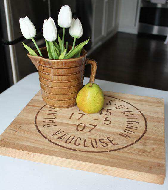 DIY Simple Farmhouse Lazy Susan