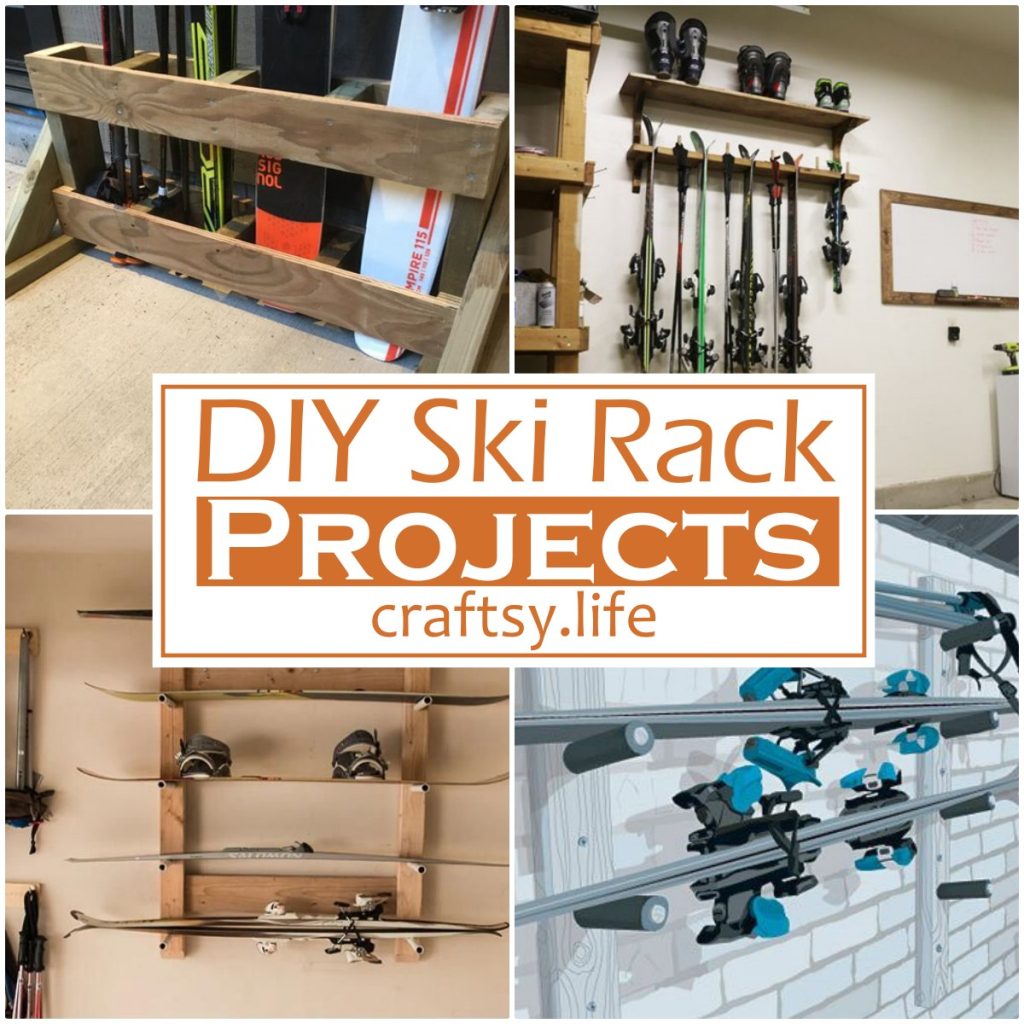 DIY Ski Rack Projects 1