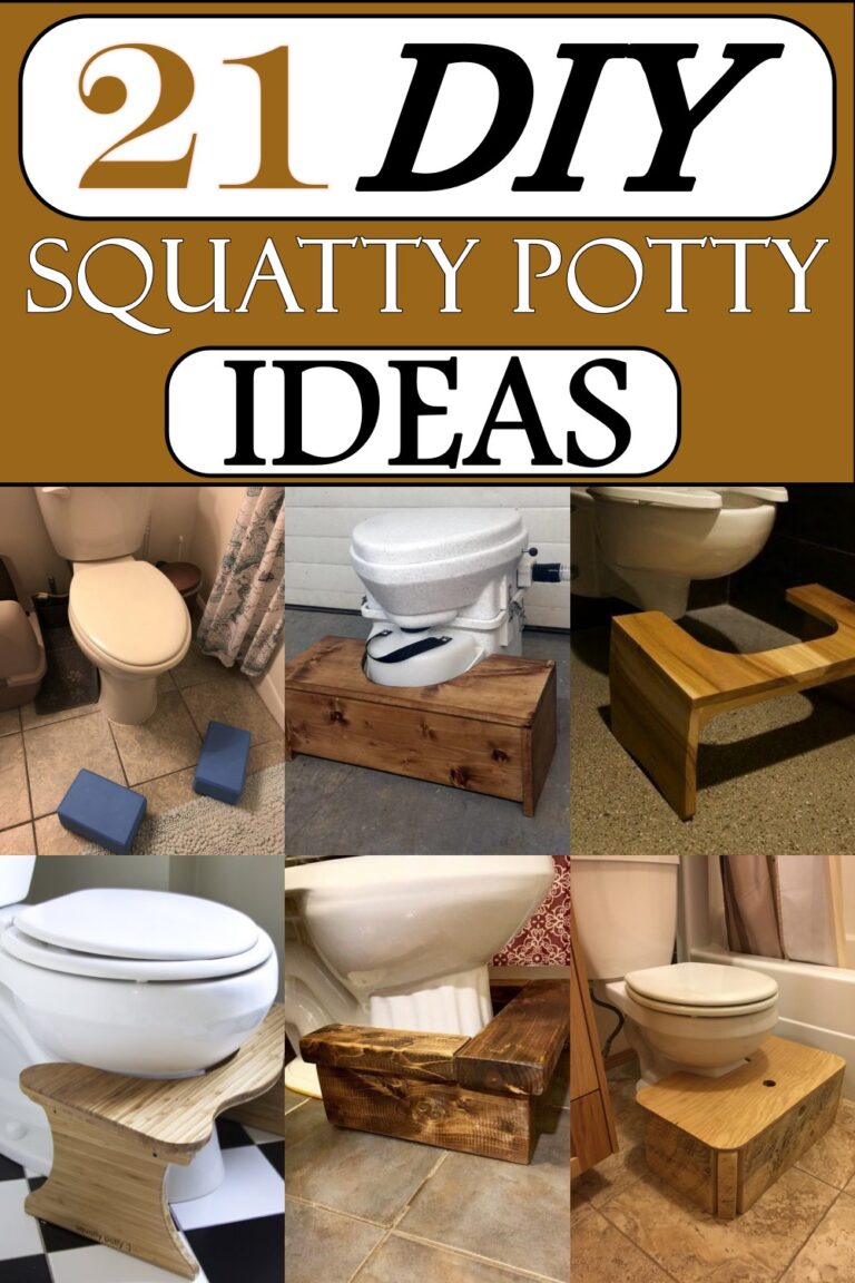 21 DIY Squatty Potty Ideas For Bathroom