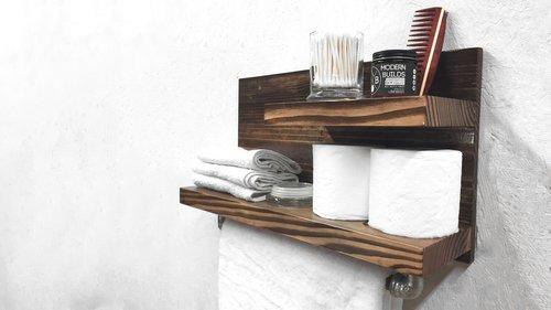 DIY Towel Rack