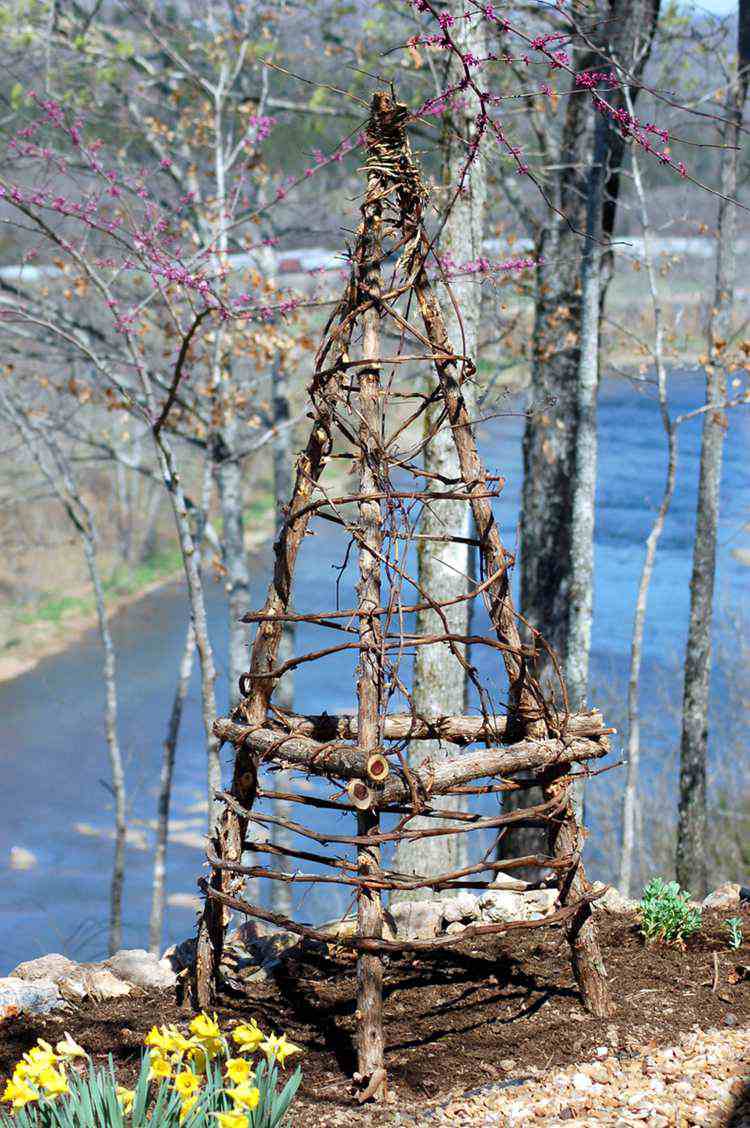 Upcycled Garden system vertical