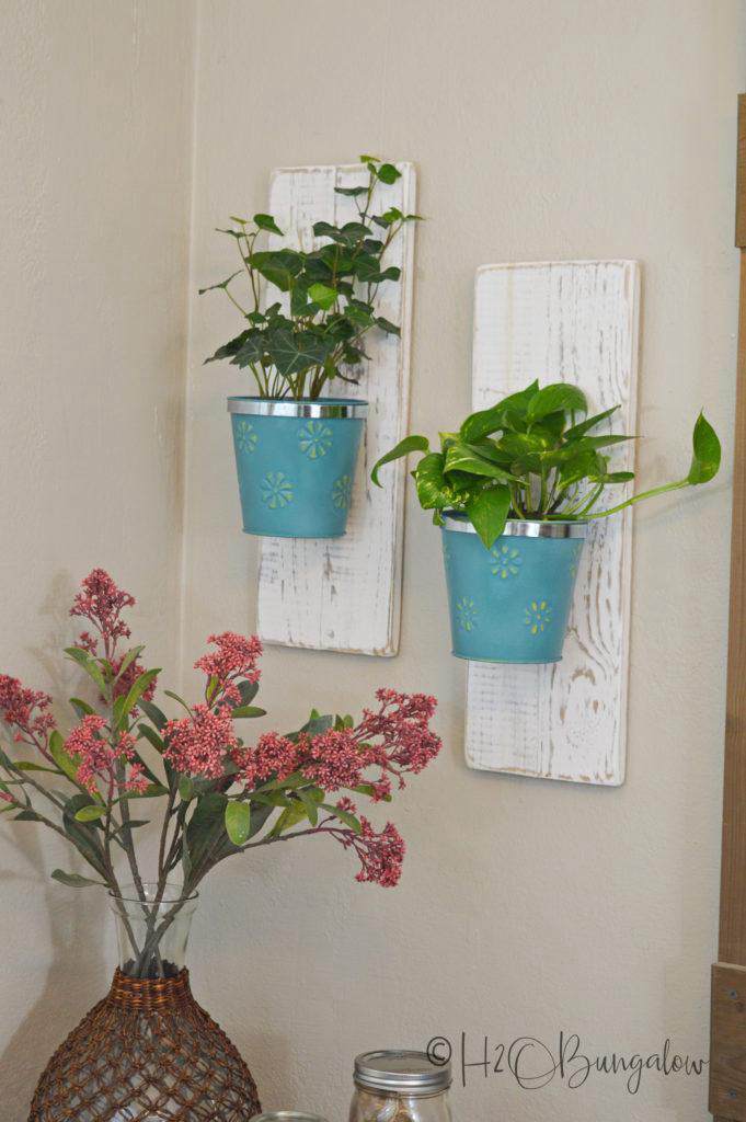 DIY Wall Hanging Planters