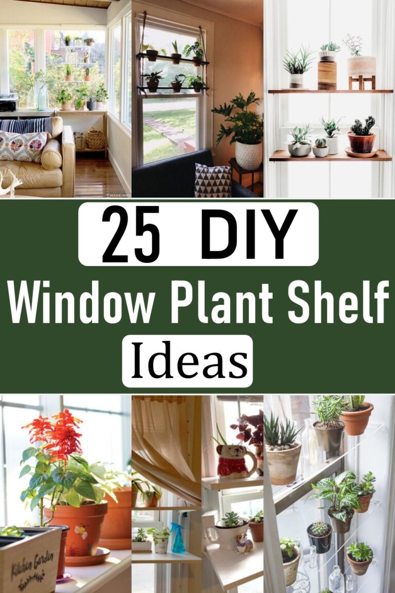 Window Plant Shelf: