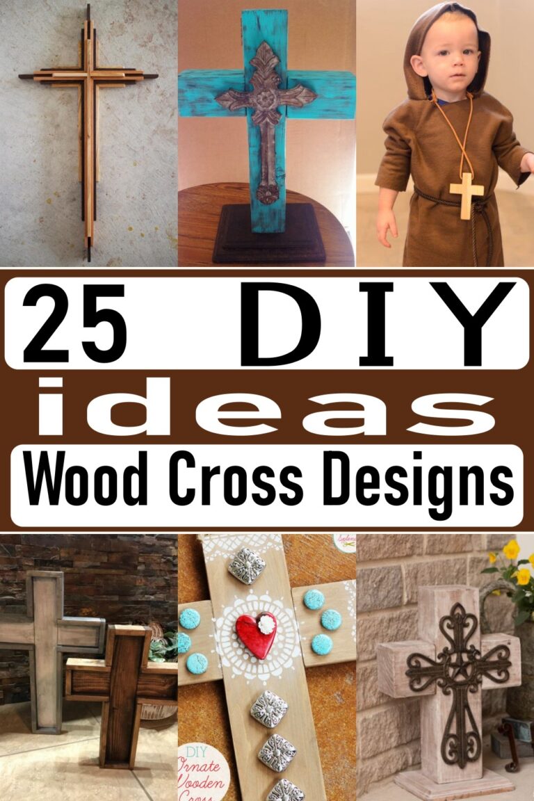 25 DIY Wood Cross Plans With Different Designs