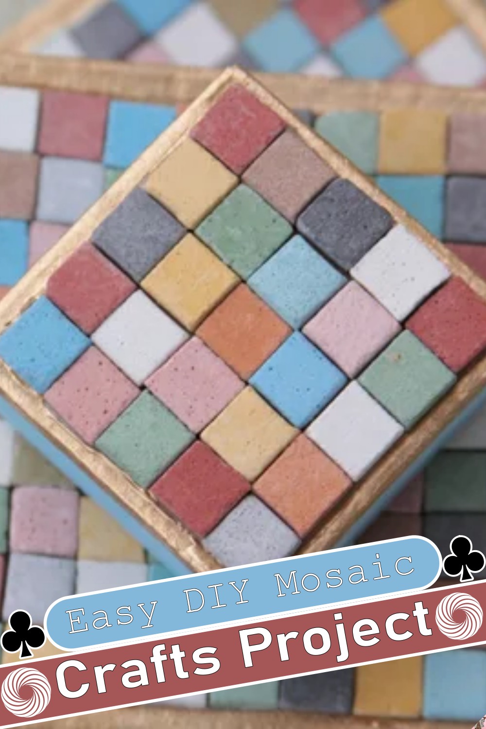 Easy DIY Mosaic Crafts Project