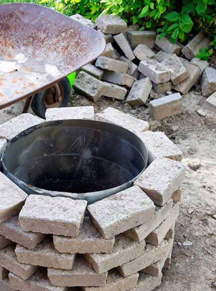 Stylish Stone Fire Pit