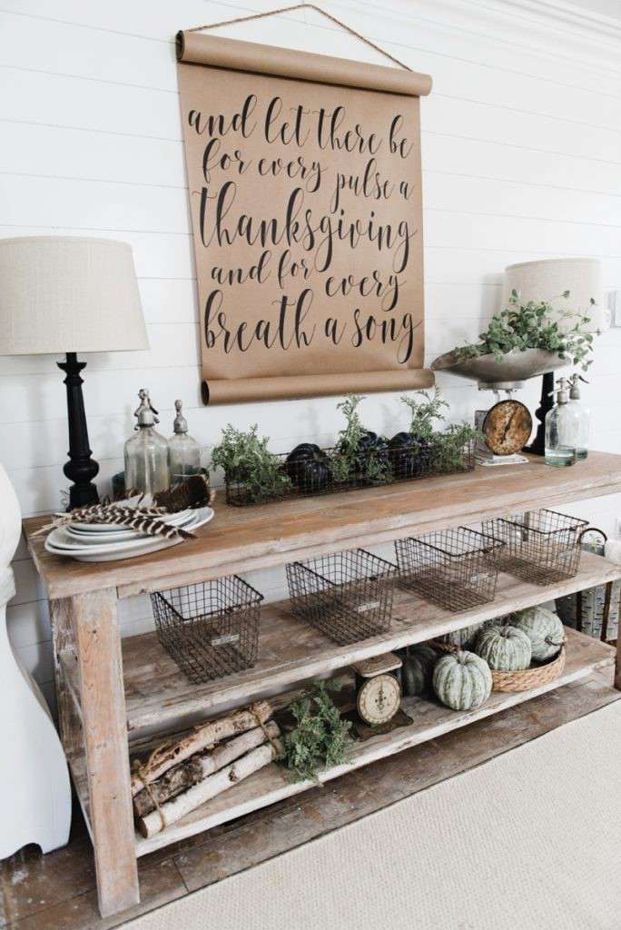 Farmhouse Style Buffet Sideboard DIY