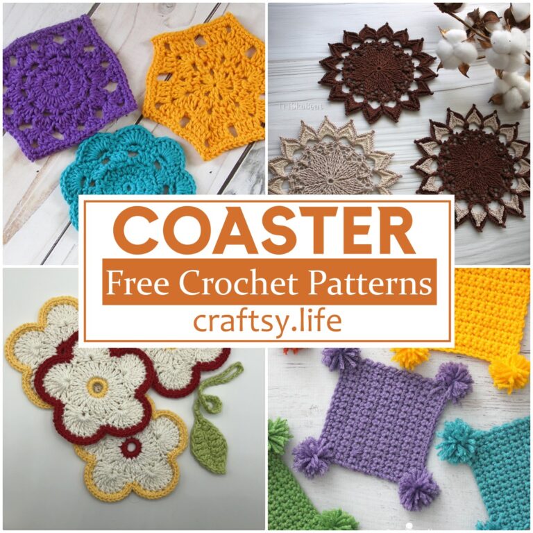 Free Crochet Coaster Patterns