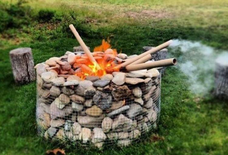 Gabion Fire Pit