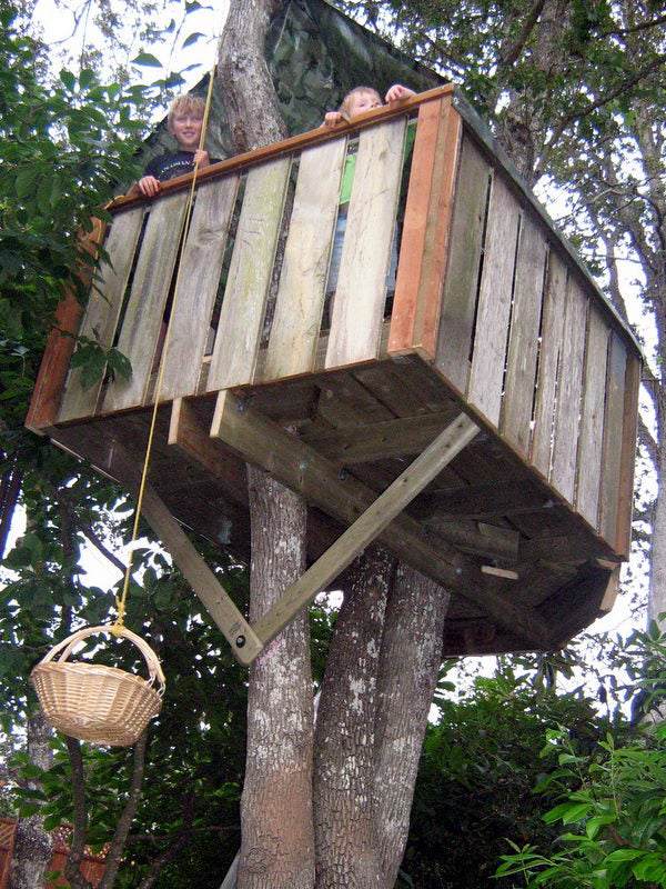 How To Build A Treehouse For Kids