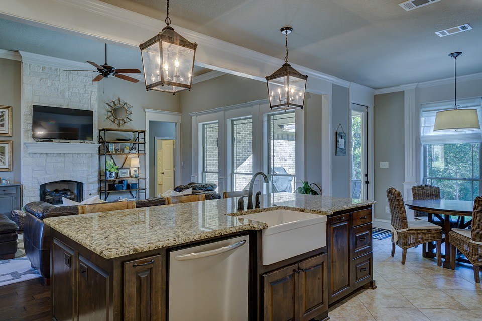 Ideal Kitchen Countertop With Perfect Marble Finish