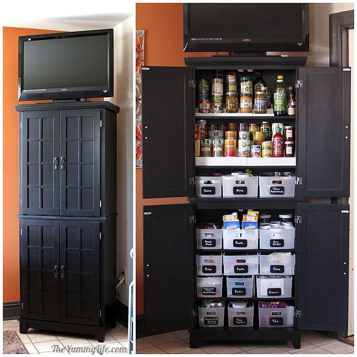 Instant DIY Pantry Cabinet