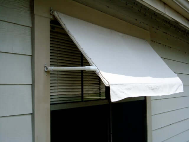 Instructables DIY awning