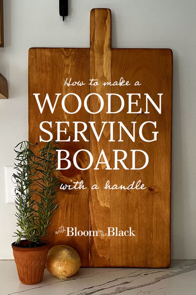 Large Wooden Serving Board