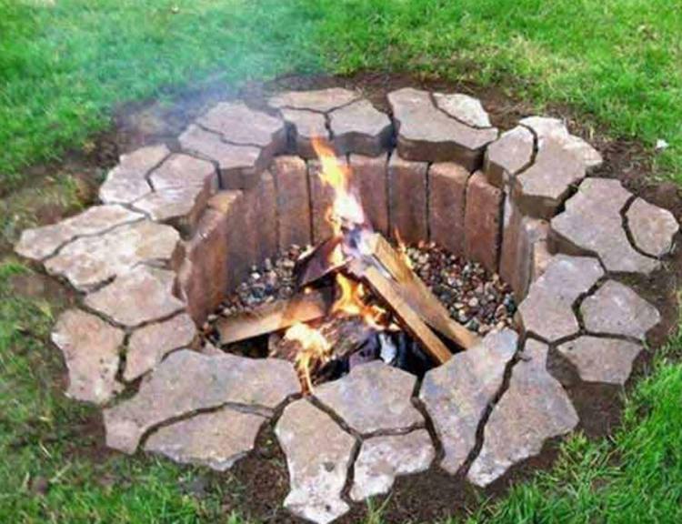 Rustic Fire Pit