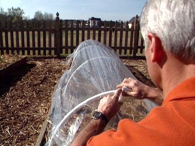 Simple Hoop House DIY