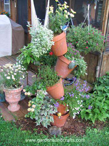 Tipsy Pots Tower Planter