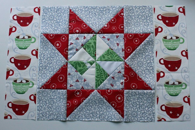 Christmas Pinwheel Placemat