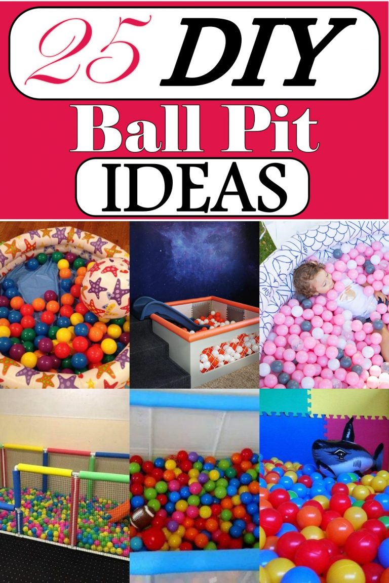 25 DIY Ball Pit Ideas Perfect For Kids