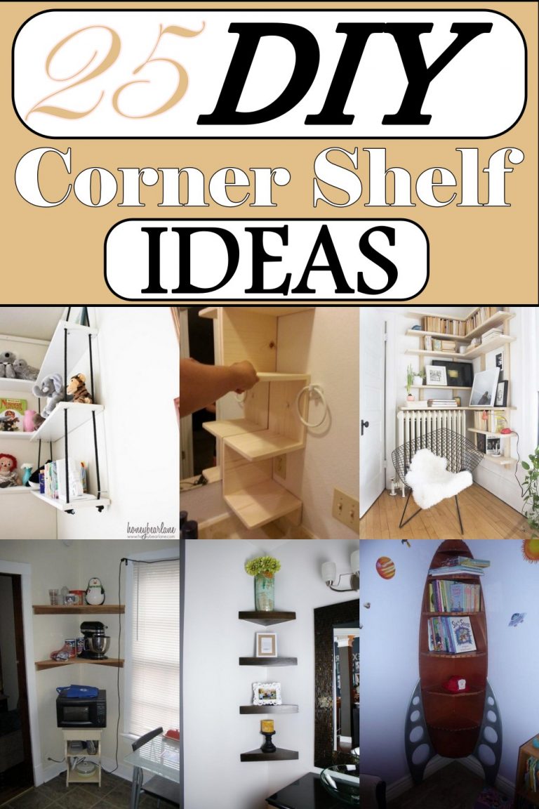 DIY Corner Shelf Ideas