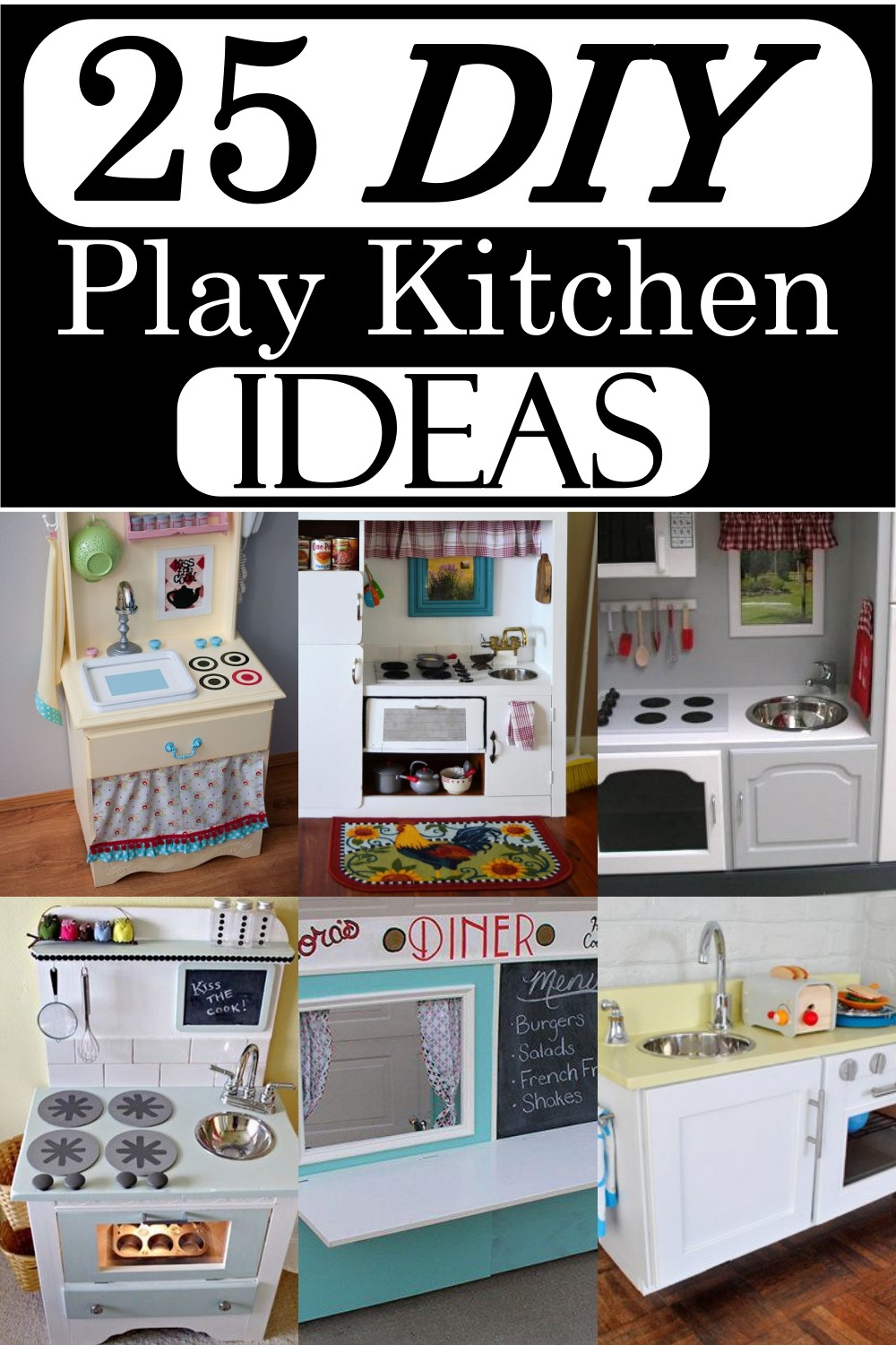 DIY Play Kitchen Ideas