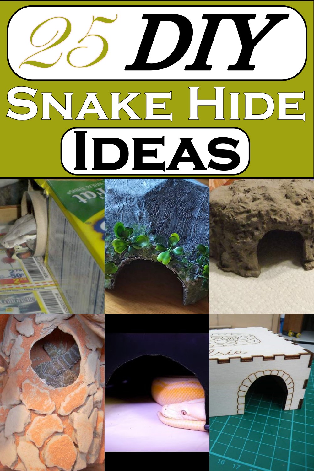 DIY Snake Hide Ideas