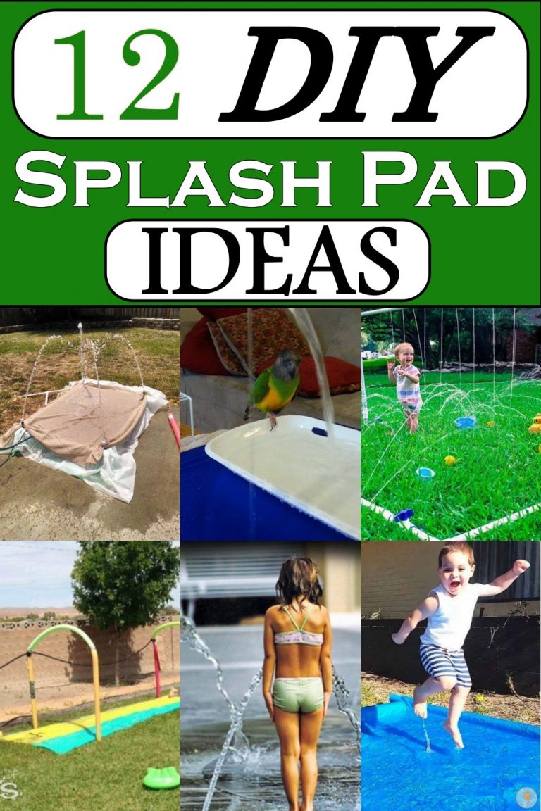 12 DIY Splash Pad Ideas For The Kids