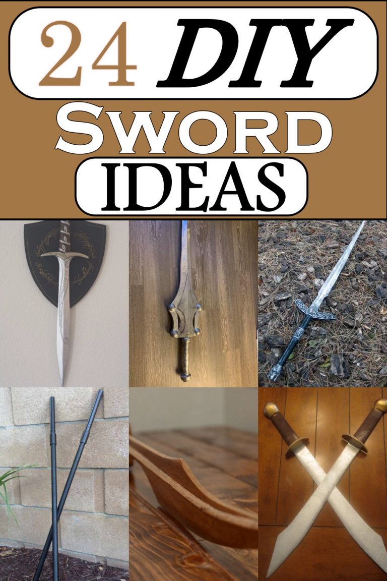 24 DIY Sword Ideas That The Kids Will Love