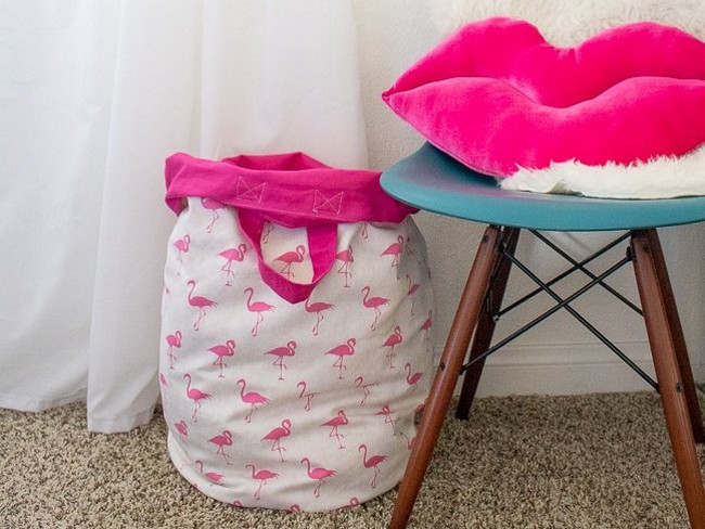 DIY Washable Laundry Hamper