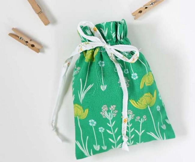 Easy Drawstring Bag In Under 5 Minutes