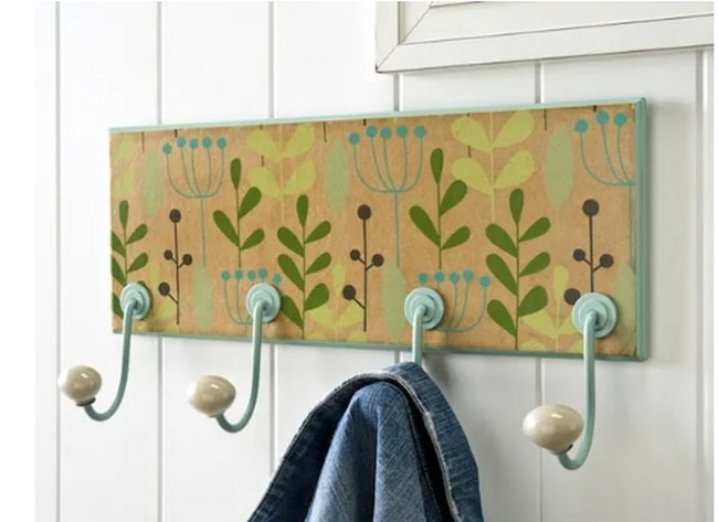 Floral Coat Rack