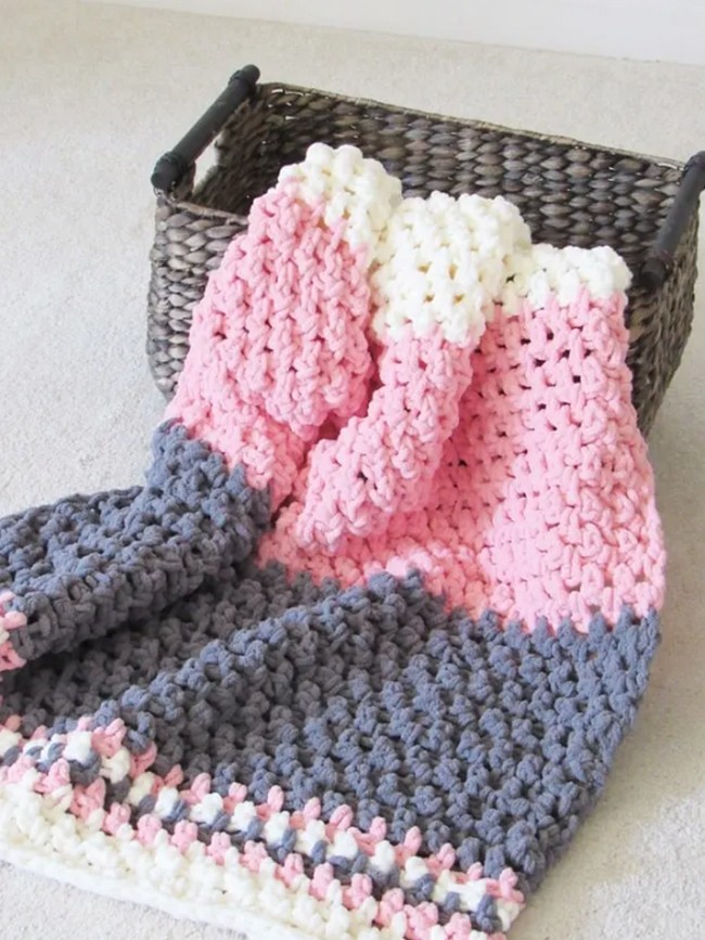 Free Crochet Baby Blanket Pattern