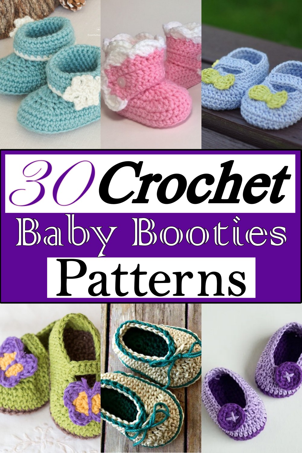 Free Crochet Baby Booties Patterns