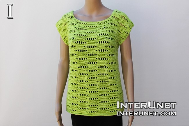Free Crochet Sleeveless Summer Top
