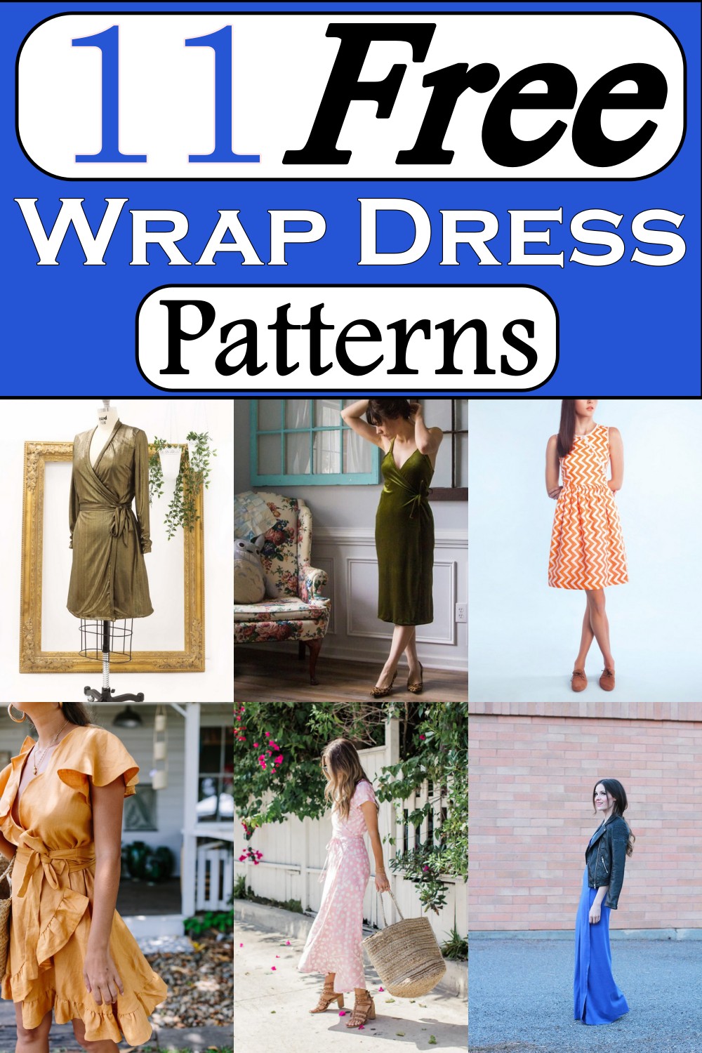 Free Wrap Dress Patterns