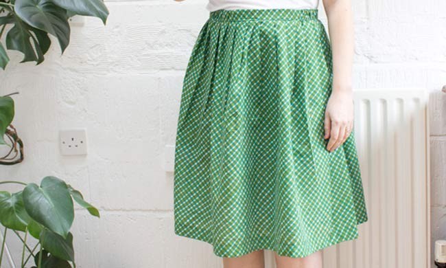 Gathered Skirt