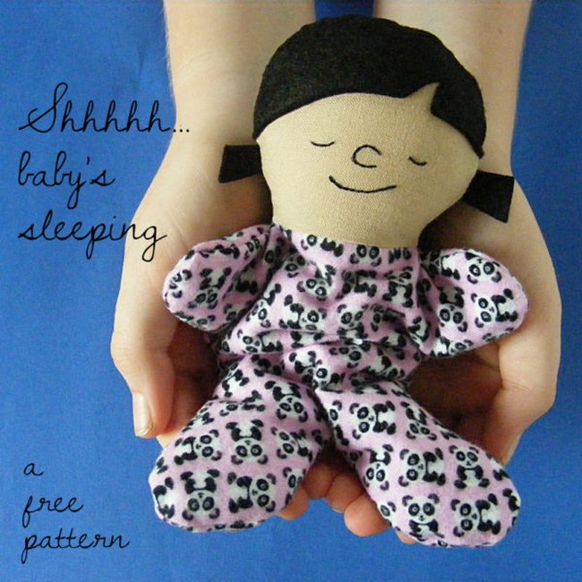 Itty Bitty Sleepy Baby Doll Free Pattern