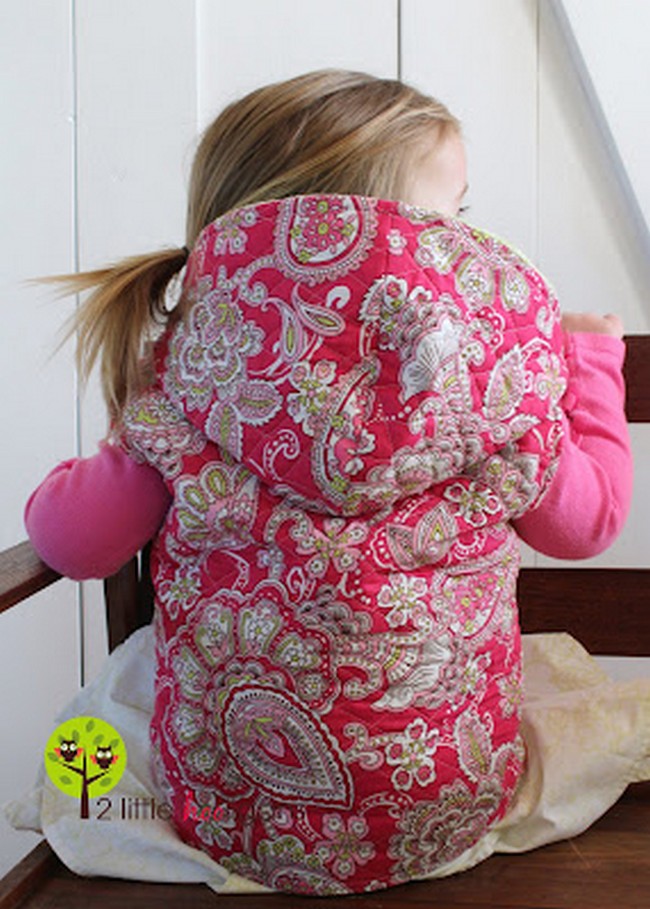 Kids Hooded Vest