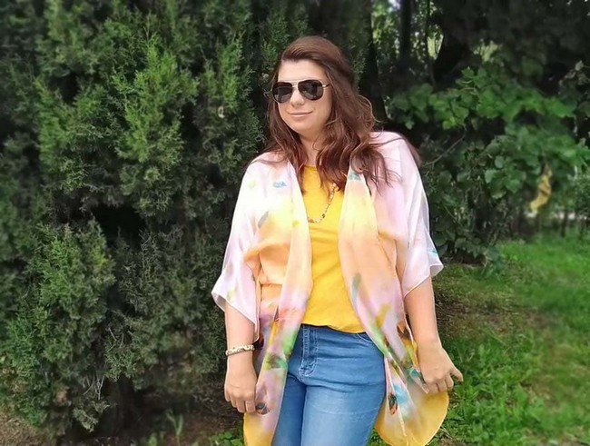 Kimono Top Out Of A Scarf