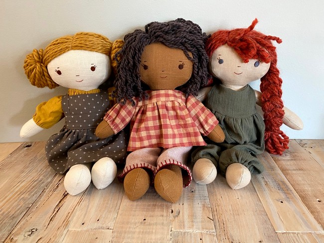 Kit Chloe & Louise Doll Pattern