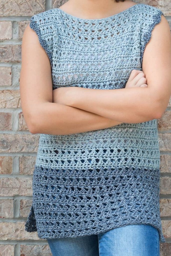 Olivia Free Crochet summer Top Pattern