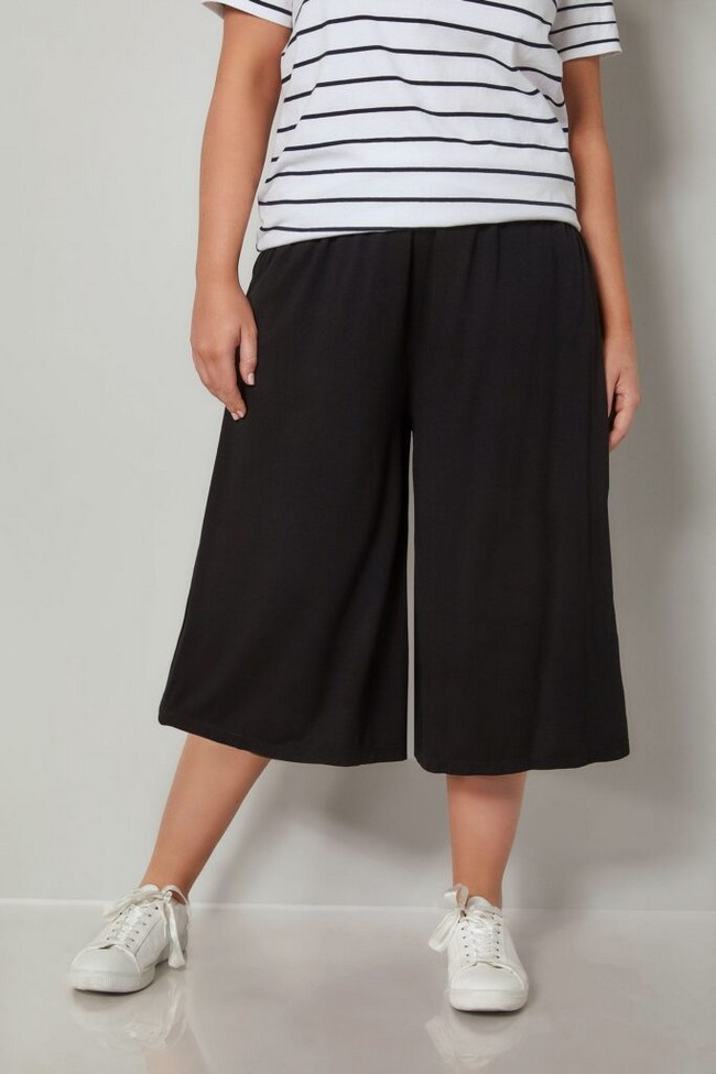 Rachel Elastic Waist Culottes