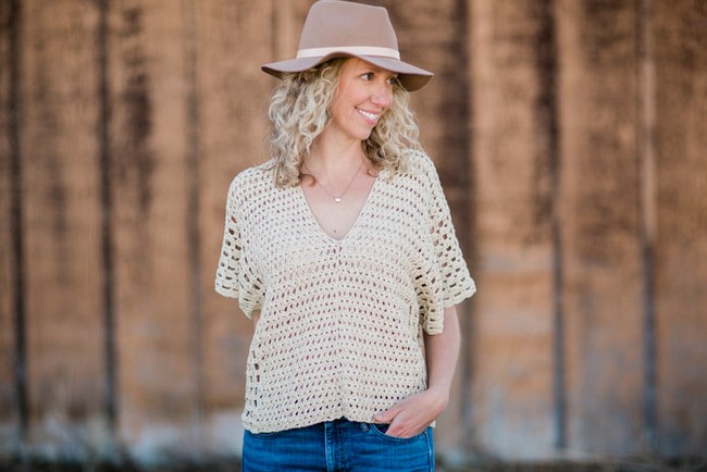 Style Summer Crochet Top Free Pattern
