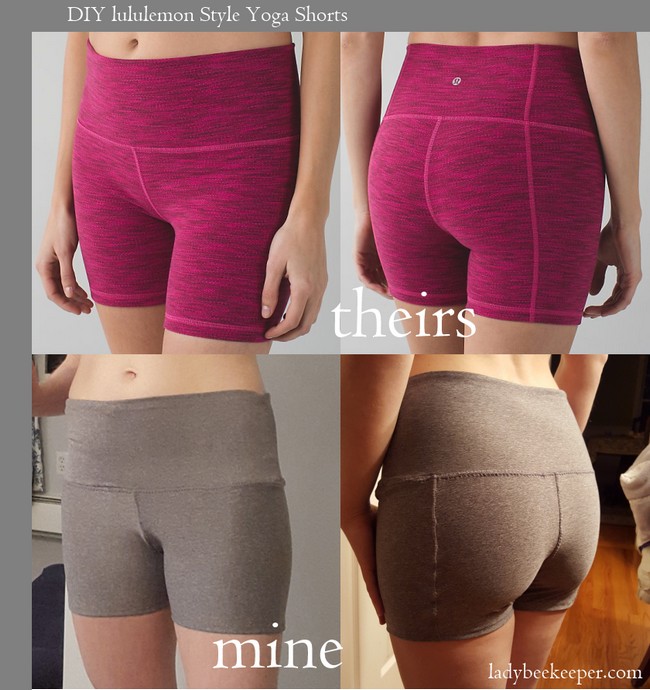 Yoga Shorts Pattern