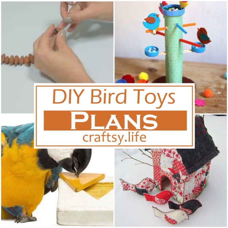 DIY Bird Toys Ideas 1