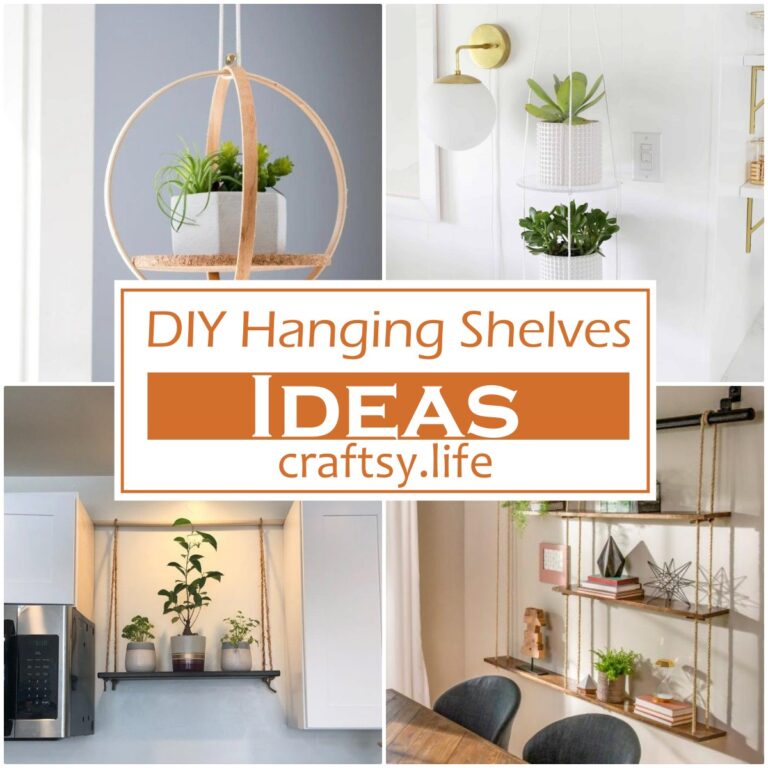 DIY Hanging Shelves Ideas