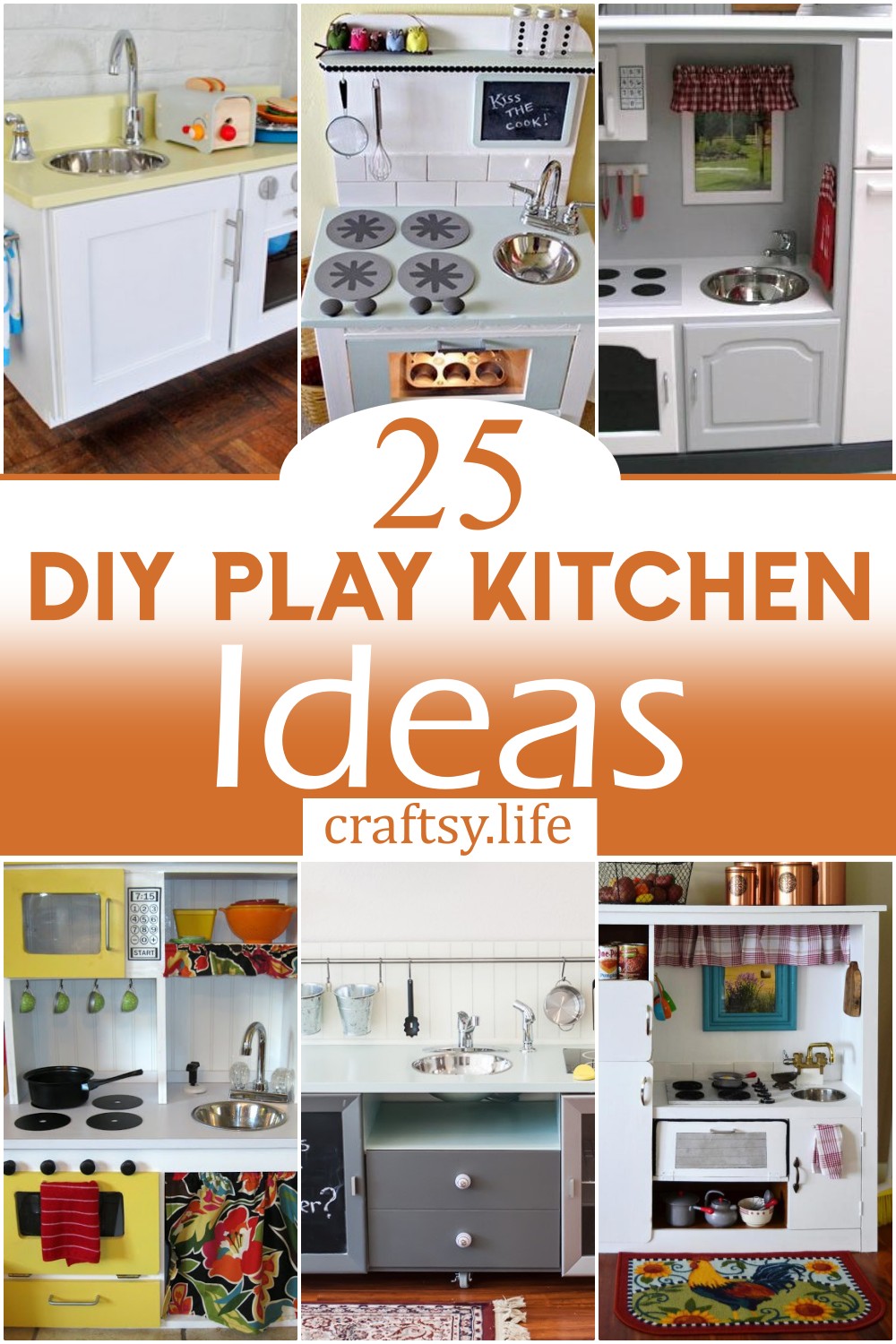 DIY Play Kitchen Ideas 1