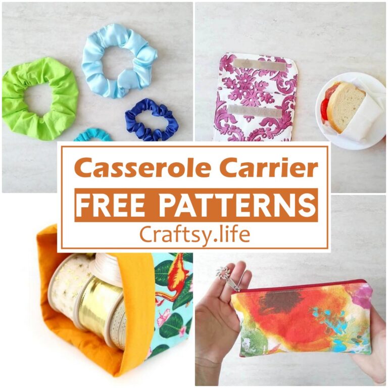 Free Casserole Carrier Patterns